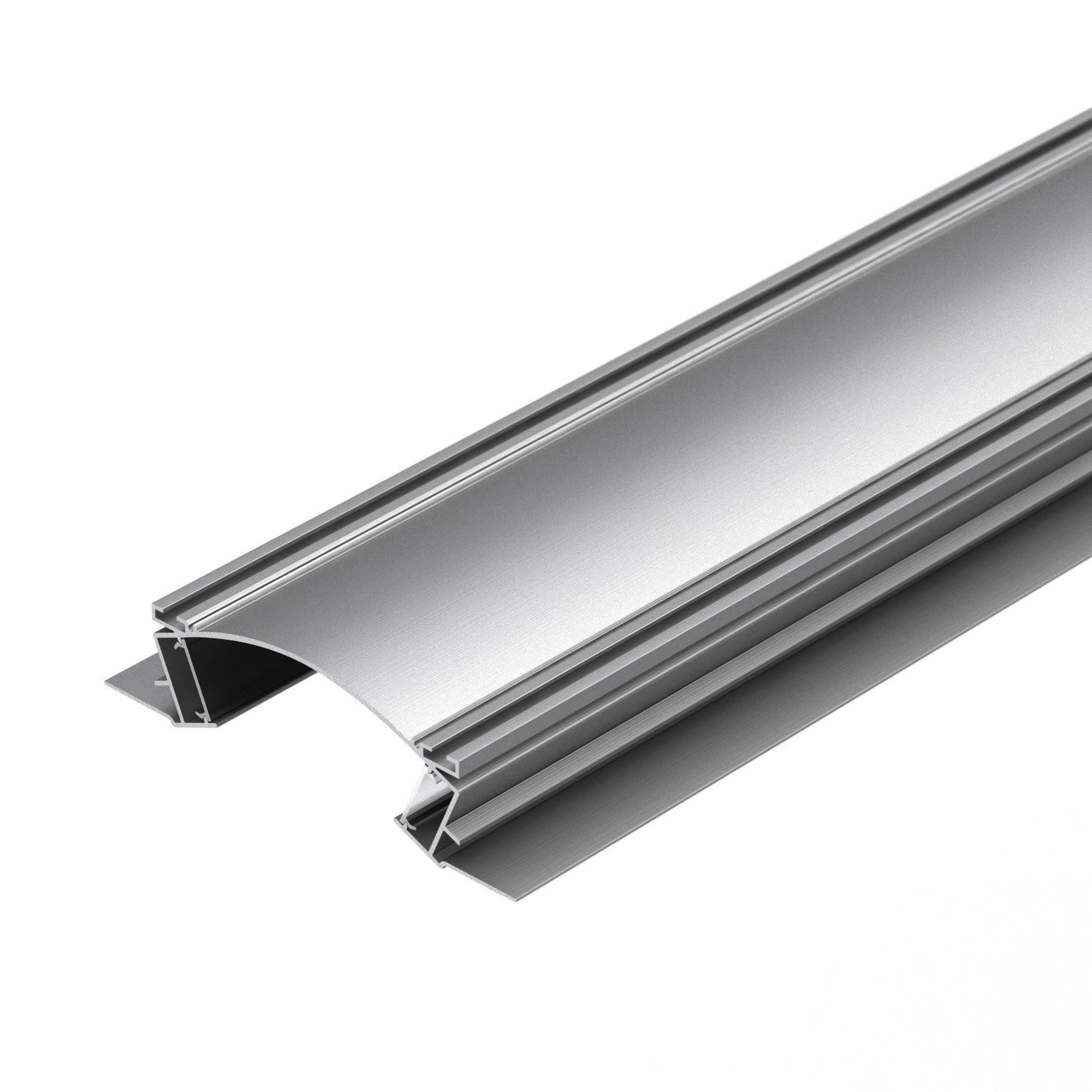 Arlight Профиль с экраном ALM-ARC-DOUBLE-2000 ANOD+FROST (Алюминий) 029852 — миниатюра 1