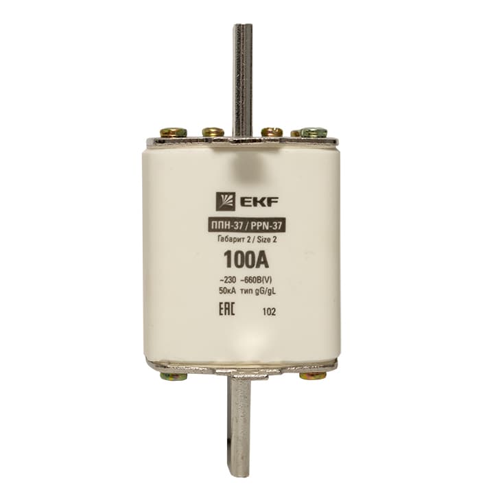 EKF PROxima Плавкая вставка ППН-37 400/100А габарит 2 — миниатюра 4