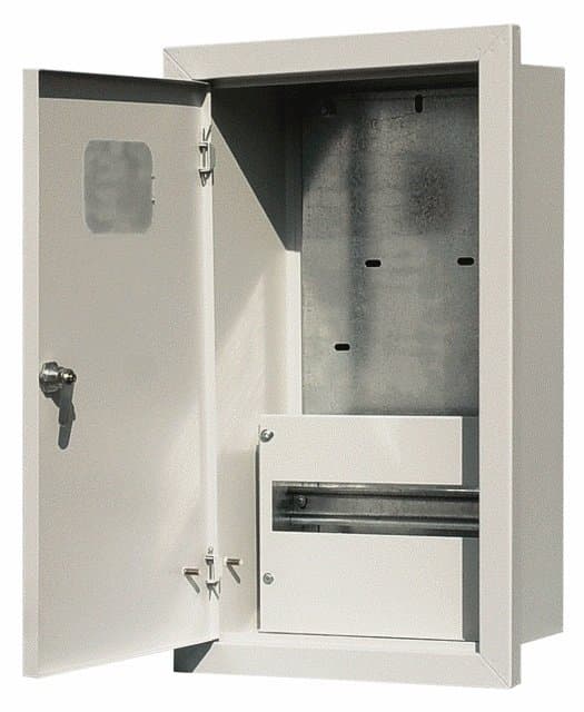 Dekraft Корпус металлический 550х330х160 3-фазн. 12 мод. IP31 ЩРУВ-3/12 — миниатюра 2