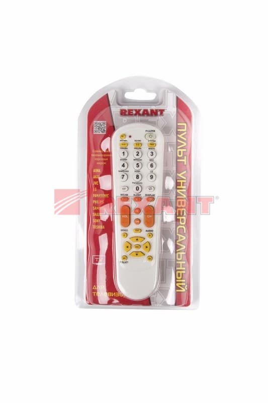 Пульт универсальный для телевизора RX-951 Rexant 38-0001 — миниатюра 2