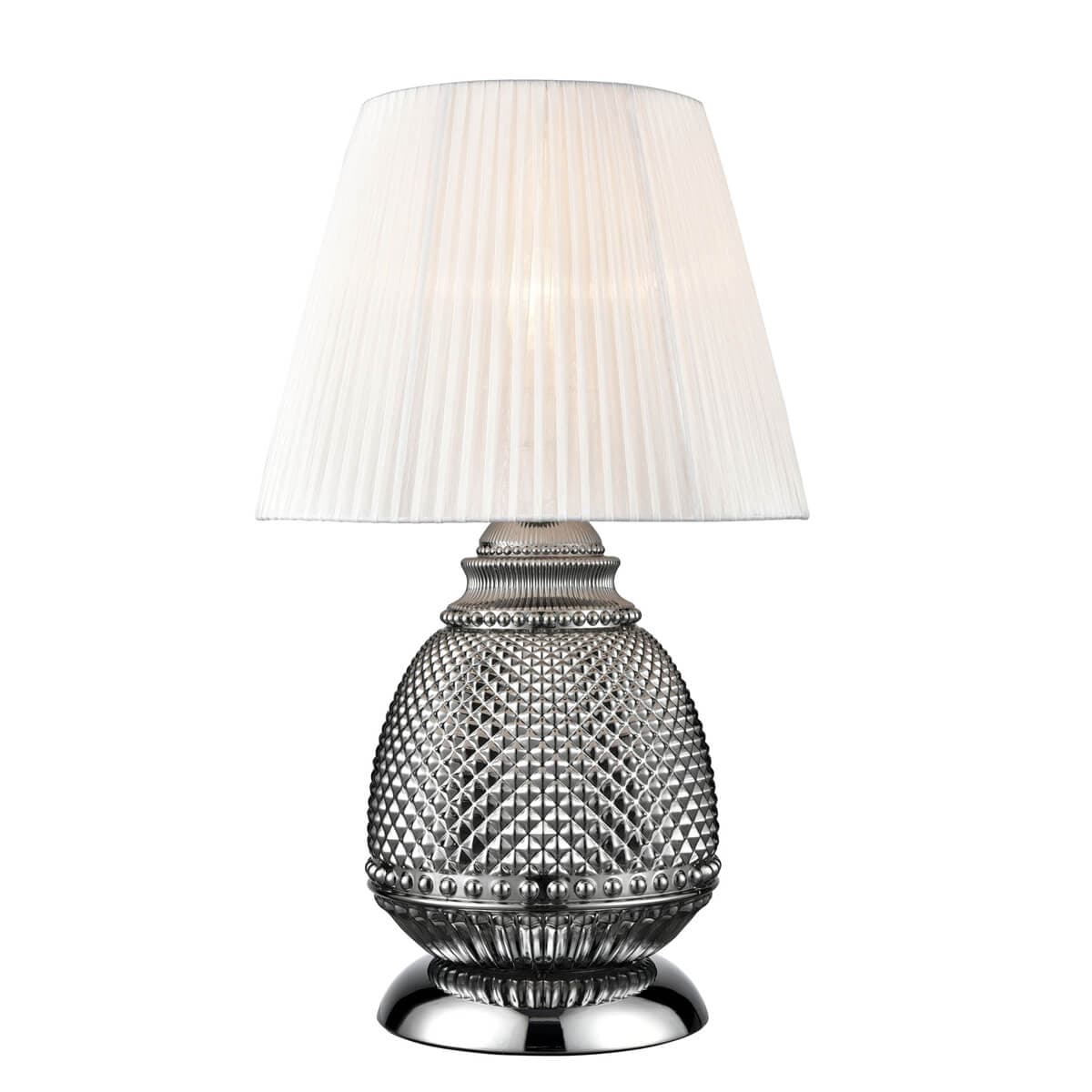 Vele Luce Fiona Лампа настольная Modern D400*H700 хром | chrome металл | metal VL5623N21