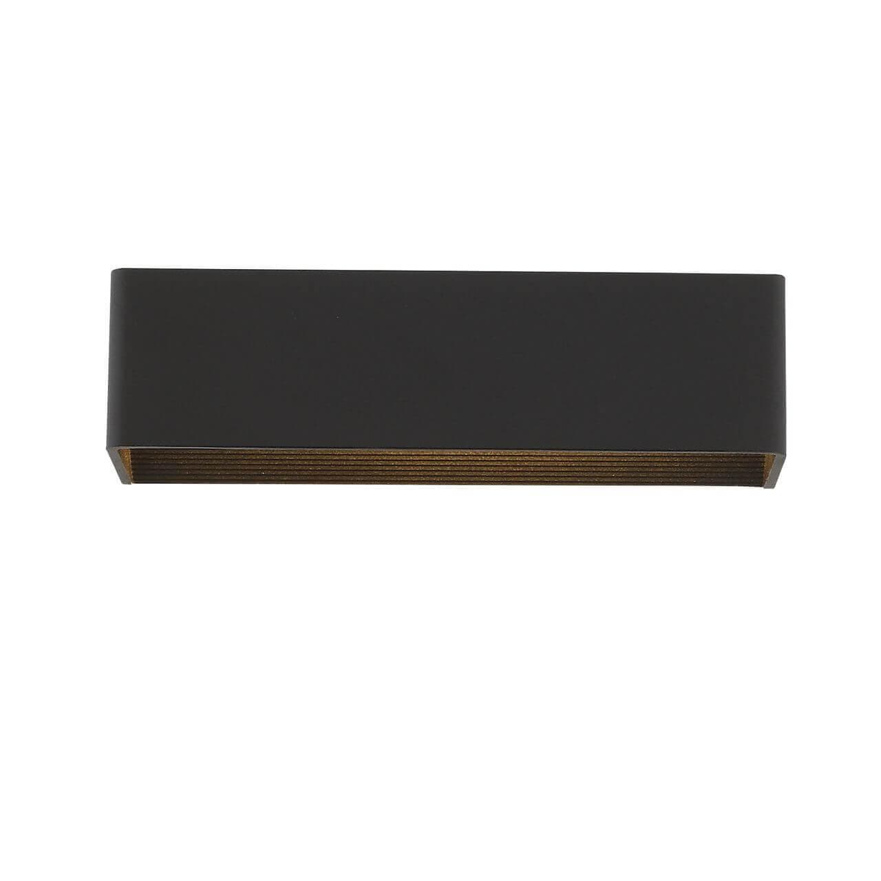 ST LUCE SL455.401.01 Светильник настенный  Черный/Черный LED 1*9W — миниатюра 3