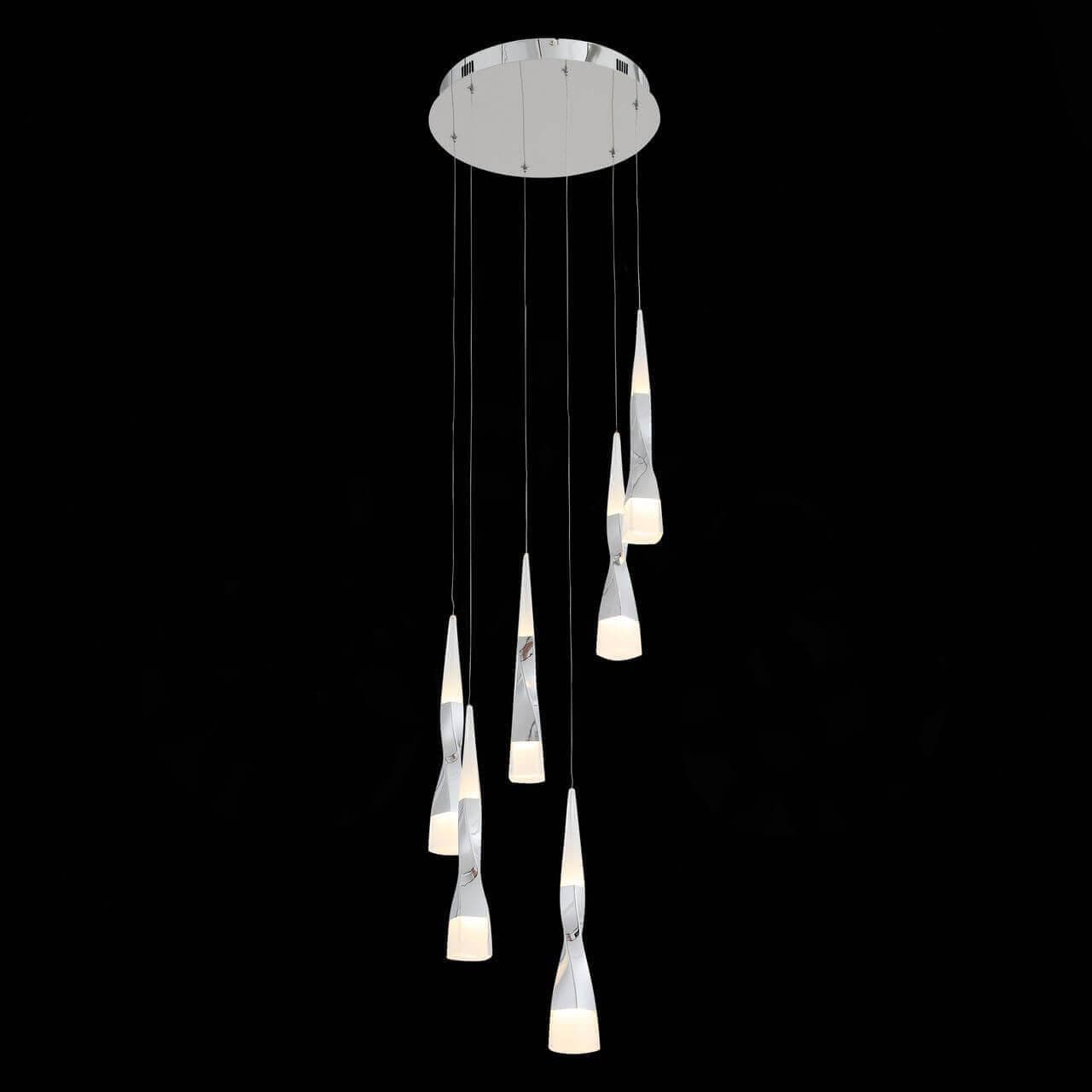 ST LUCE SL405.103.06 Светильник подвесной  Хром/Хром, Белый LED 6*7W — миниатюра 3