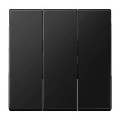JUNG LS 990 Черный матовый Клавиша 3-ая LS993BFSWM