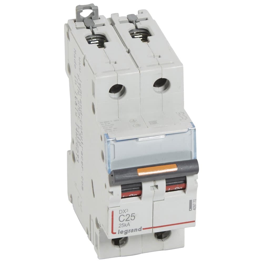 Legrand DX3 Автоматический выключатель 2P 25A (С) 25кА 409770