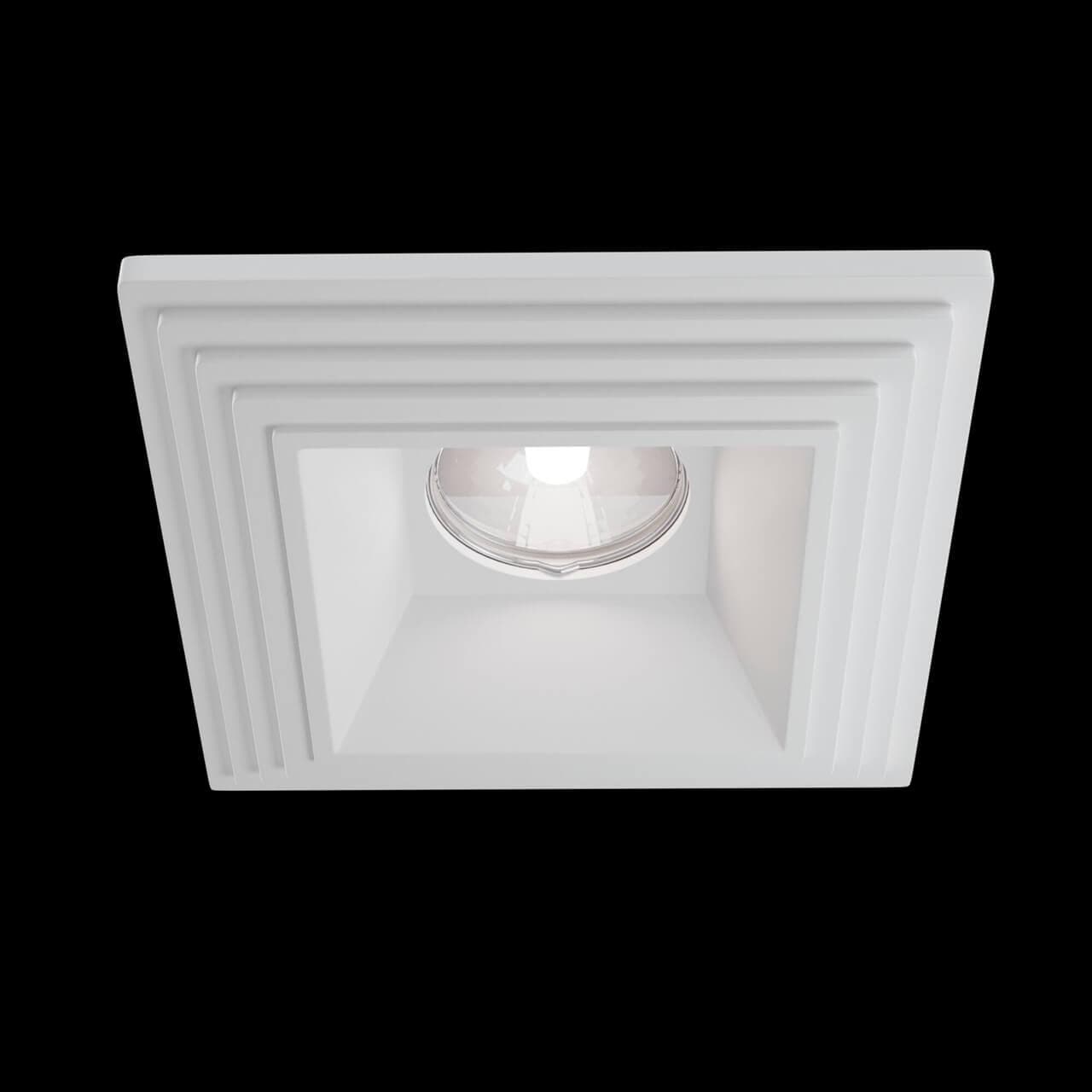 Maytoni DownLight Gyps Белый Встроенный светильник 1xGU10 35W DL005-1-01-W — миниатюра 9
