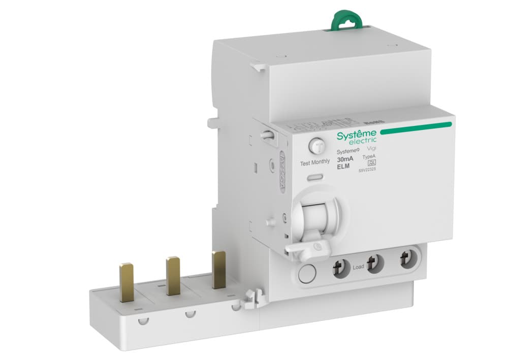 Systeme Electric Systeme9 Блок диф. тока (БДТ) 25A 3P 30мА Тип-A 400В