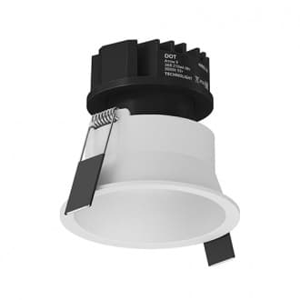 Technolight Софт 85 IP54 220В 9Вт лм 4000К 93+ 18° TRIAC RAL 9016 60242-4K-02-WH
