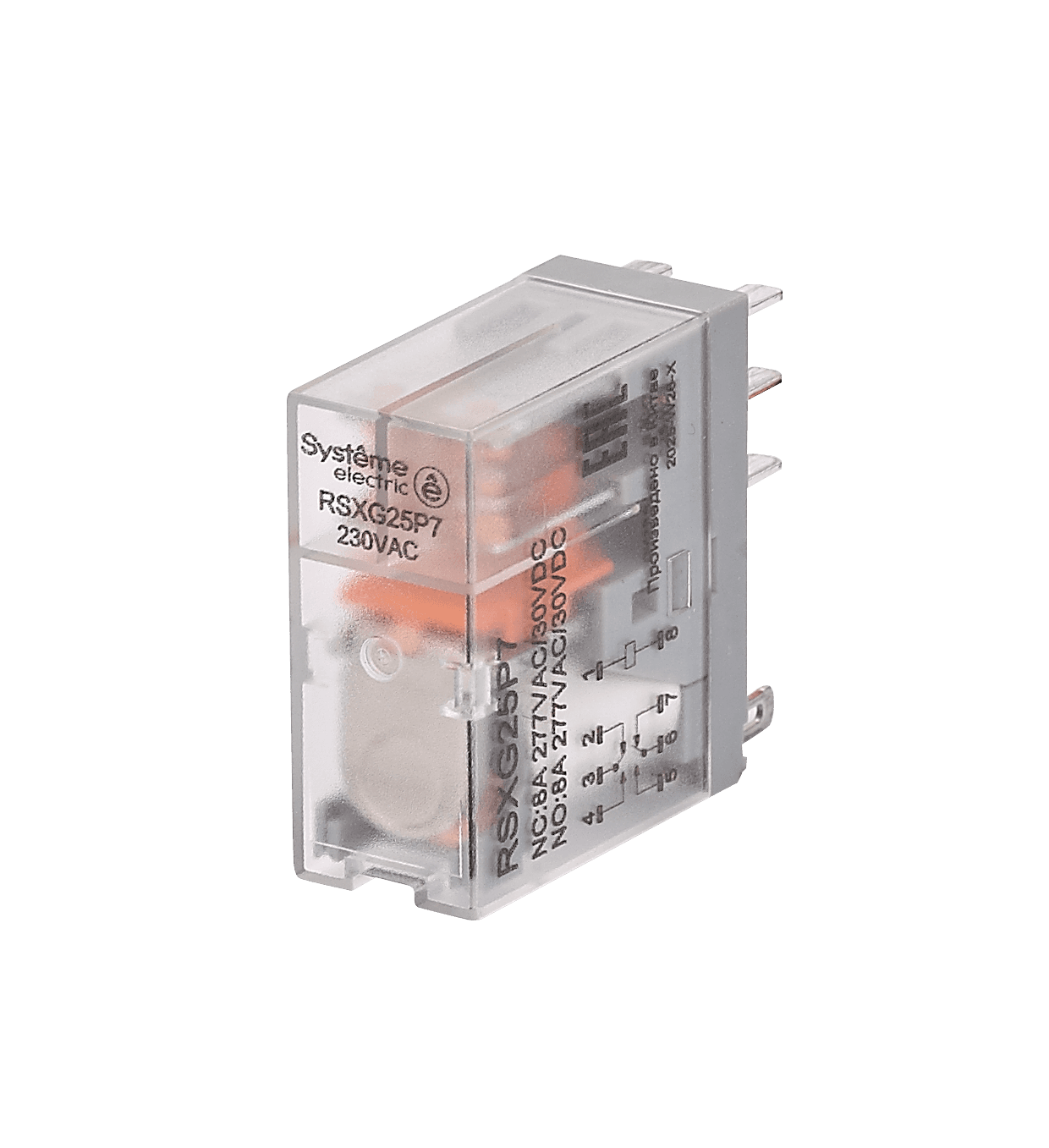 Systeme Electric Реле 8A 2CO 230VAC