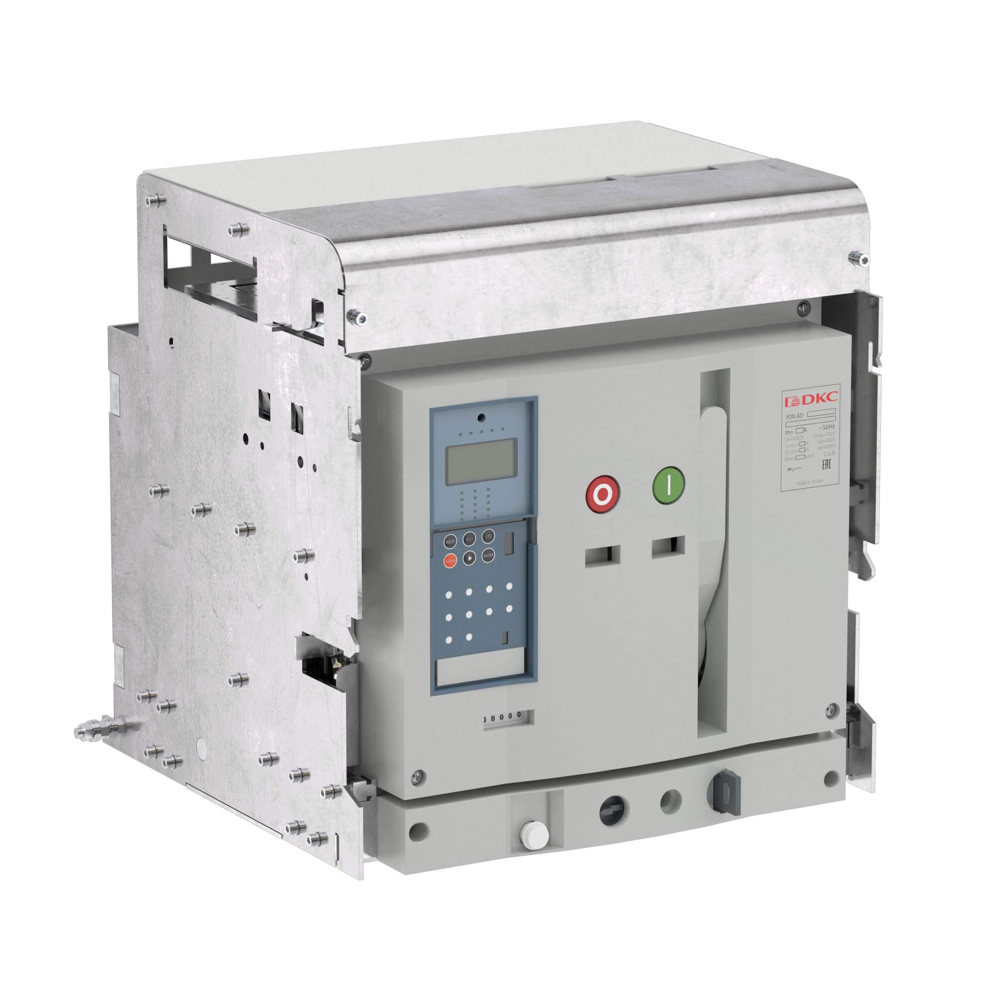 DKC YON pro Воздушный автоматический выключатель AD-4000-S4-3P-100-F-MR8.0-B-C2200-M2-P00-S1-09 стационарный, 4000А, 100kA, LSIG,управление 220V AC/DC