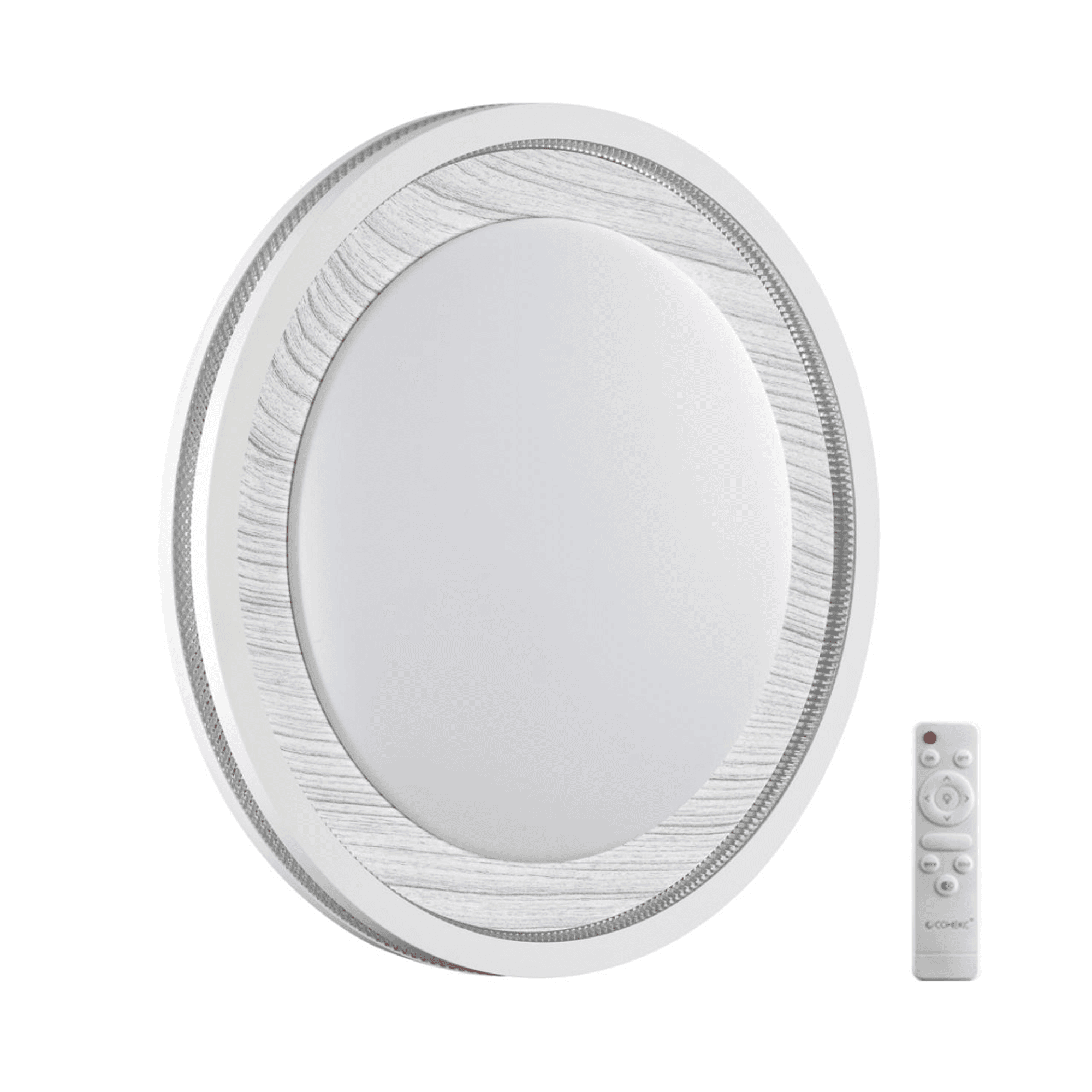 Sonex 7681/EL COLOR SN 110 Светильник пластик/сер под дер LED 70Вт 3000-6000K D480 IP43 пульт ДУ MAVI WOOD