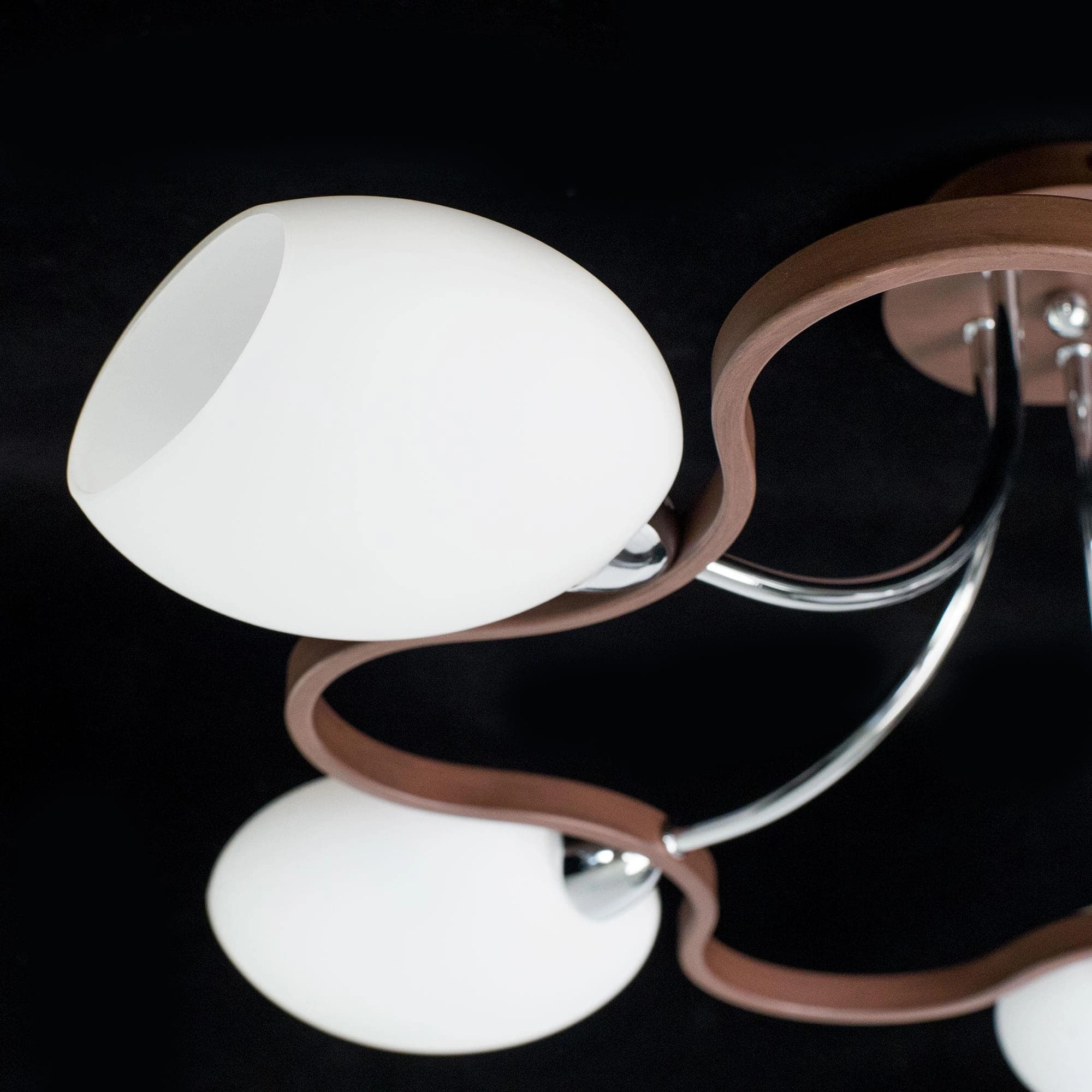 Citilux CL131151 Октава Хром+Венге Светильник Люстра — миниатюра 6
