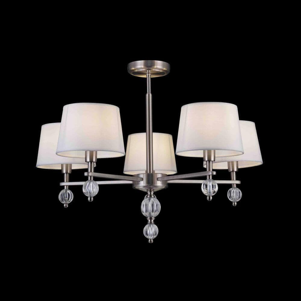 Freya Modern Milena Никель Люстра E14 60W FR5679PL-05N — миниатюра 3