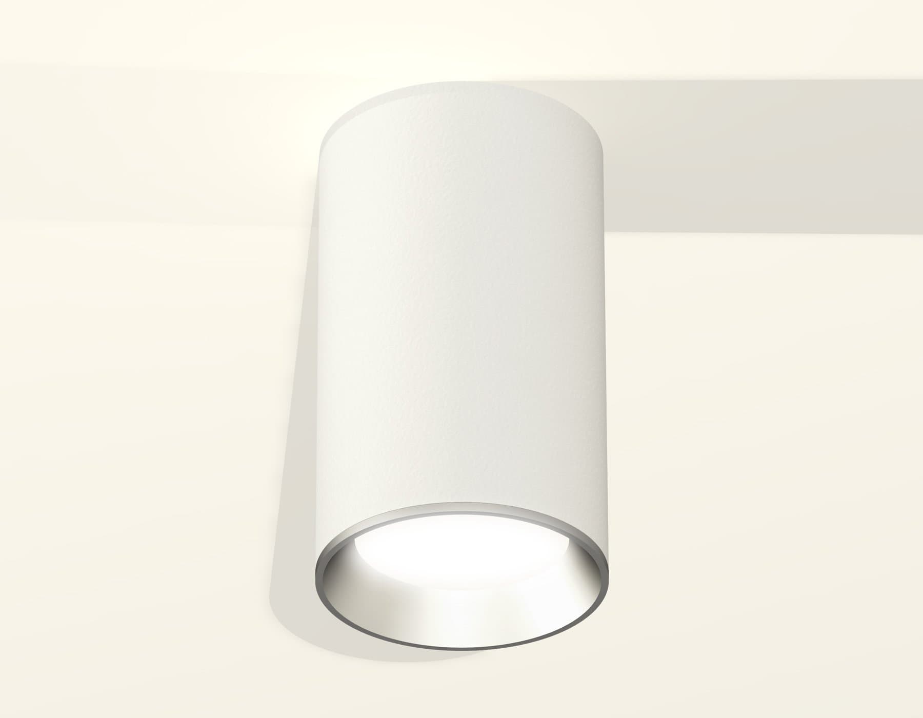 Ambrella Комплект накладного светильника XS6322003 SWH/PSL белый песок/серебро полированное MR16 GU5.3 (C6322, N6104) — миниатюра 3