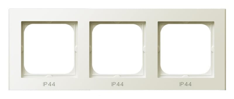 Ospel Sonata Бежевый Рамка 3-ая для выключатель IP-44 RH-3R/27