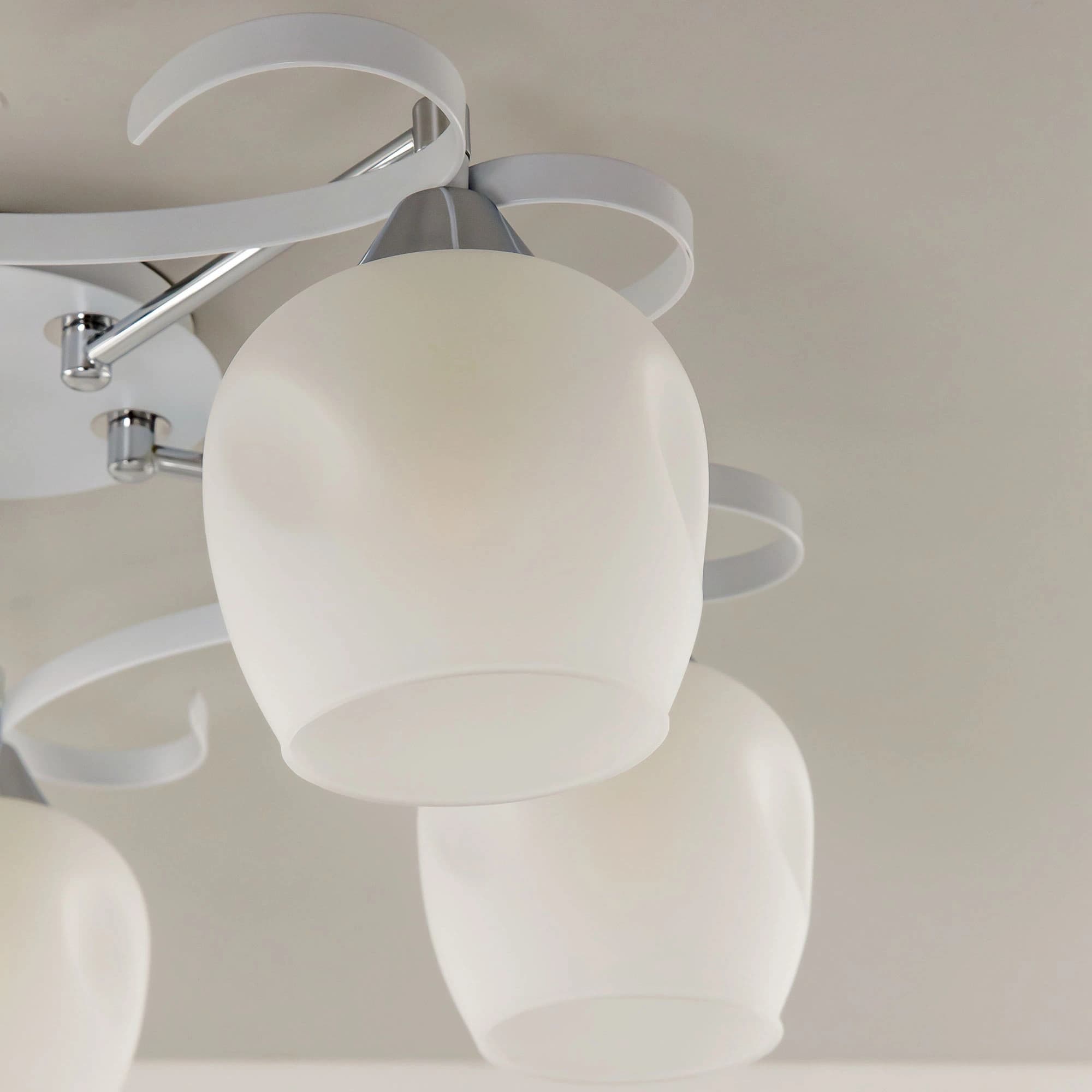 Citilux CL171153 Сюзи Белая+Хром Светильник Люстра — миниатюра 7