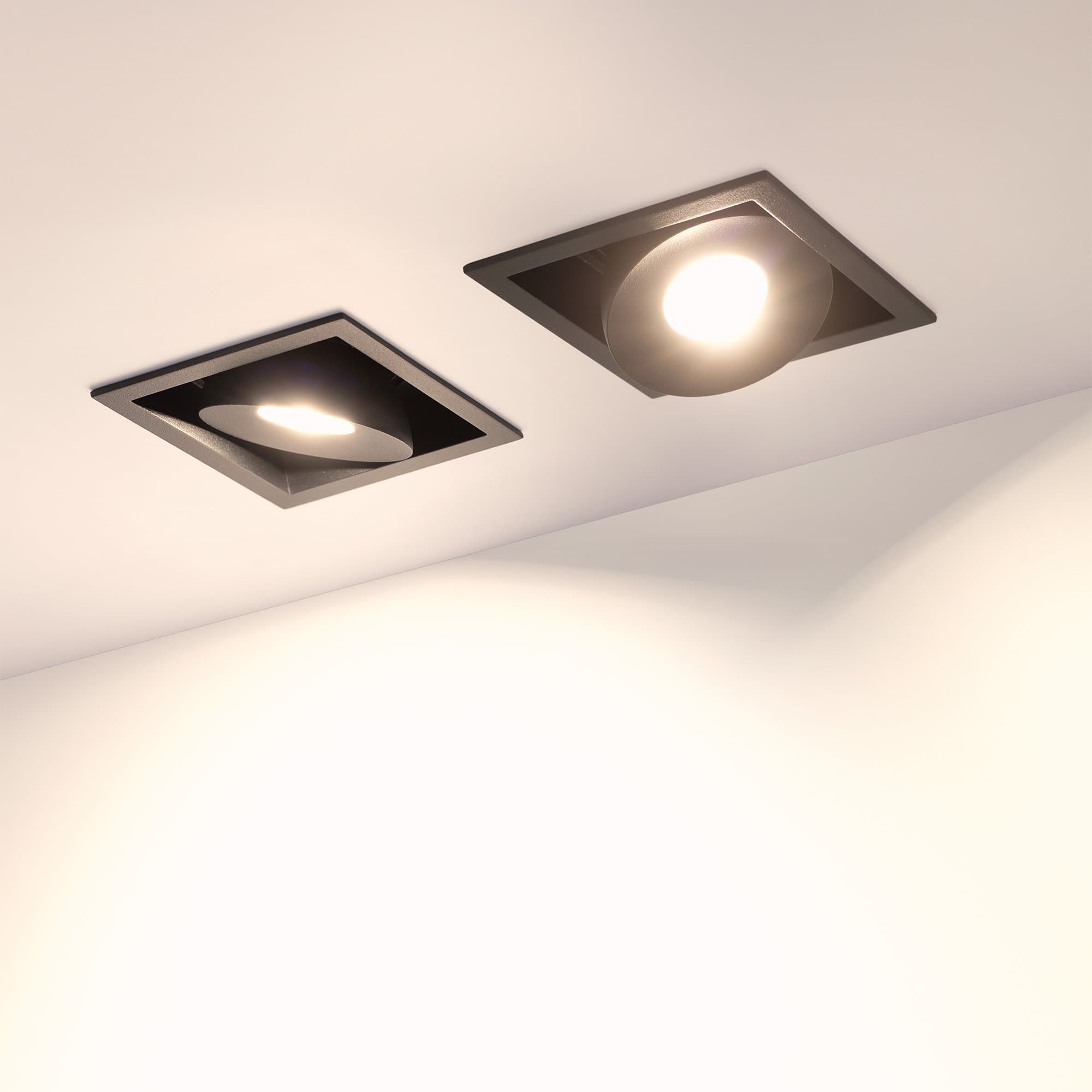 Arlight Светильник CL-SIMPLE-S80x80-9W Warm3000 (BK, 45 deg) (IP20 Металл, 3 года) 028149 — миниатюра 2