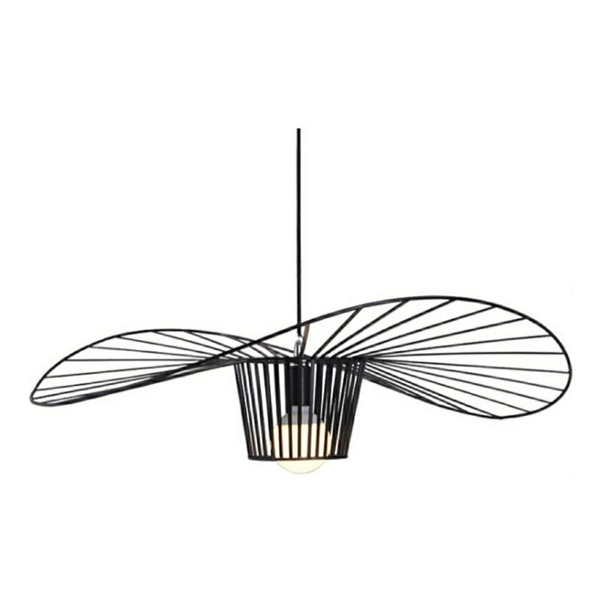 Kink Light 07696-100,19 Подвес СТРОУ черный d100 h150 Е27 1*40W