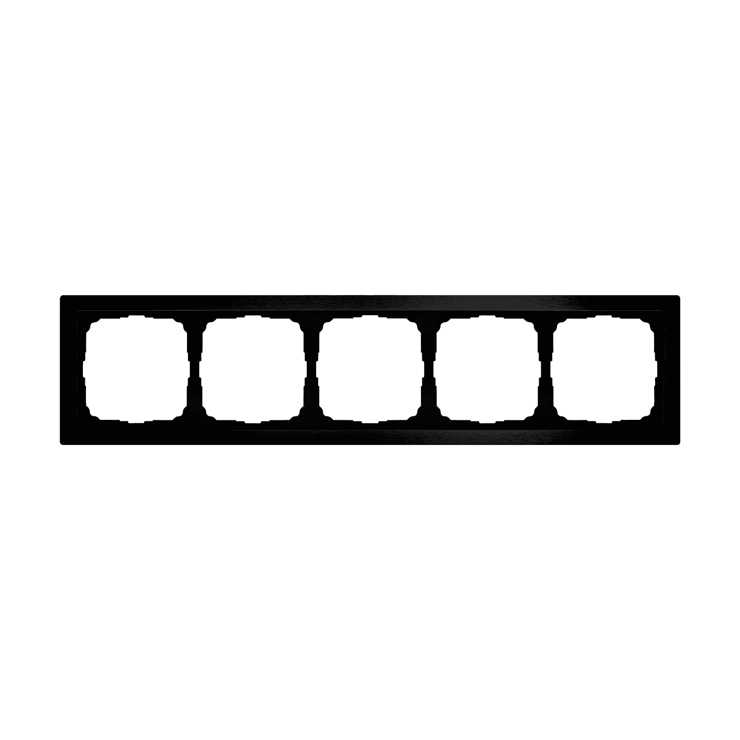 Systeme Electric ArtGallery Pure Металл Оникс Рамка 5-ая — миниатюра 2