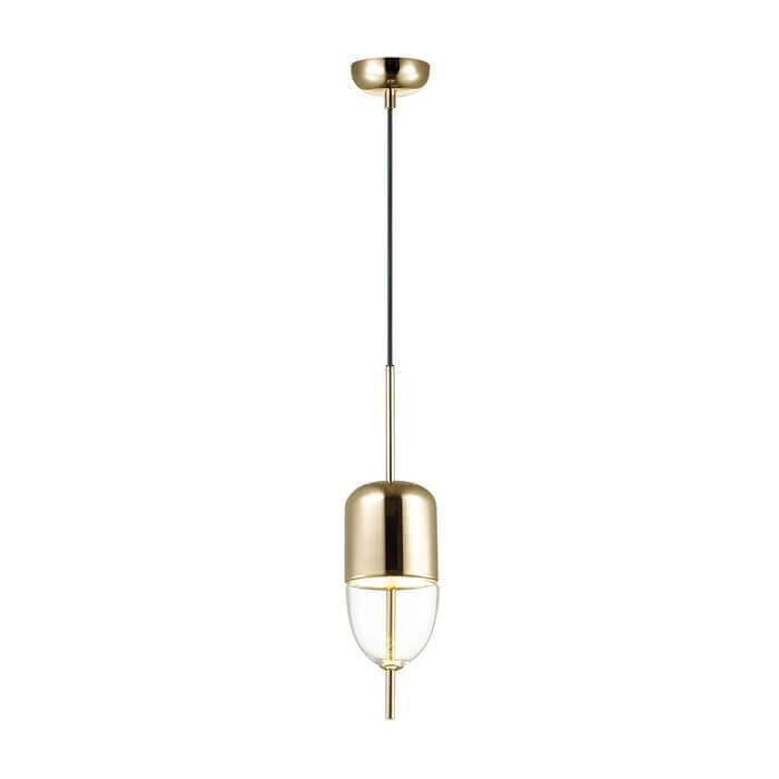 Odeon Light 4620/12L ODL19 043 золото/прозрачный Подвес LED 12W DUNE — миниатюра 1