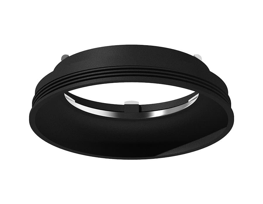 Ambrella Насадка передняя для корпуса светильника с диаметром отверстия D70mm N7021 SBK черный песок D70*H20mm Out1mm MR16