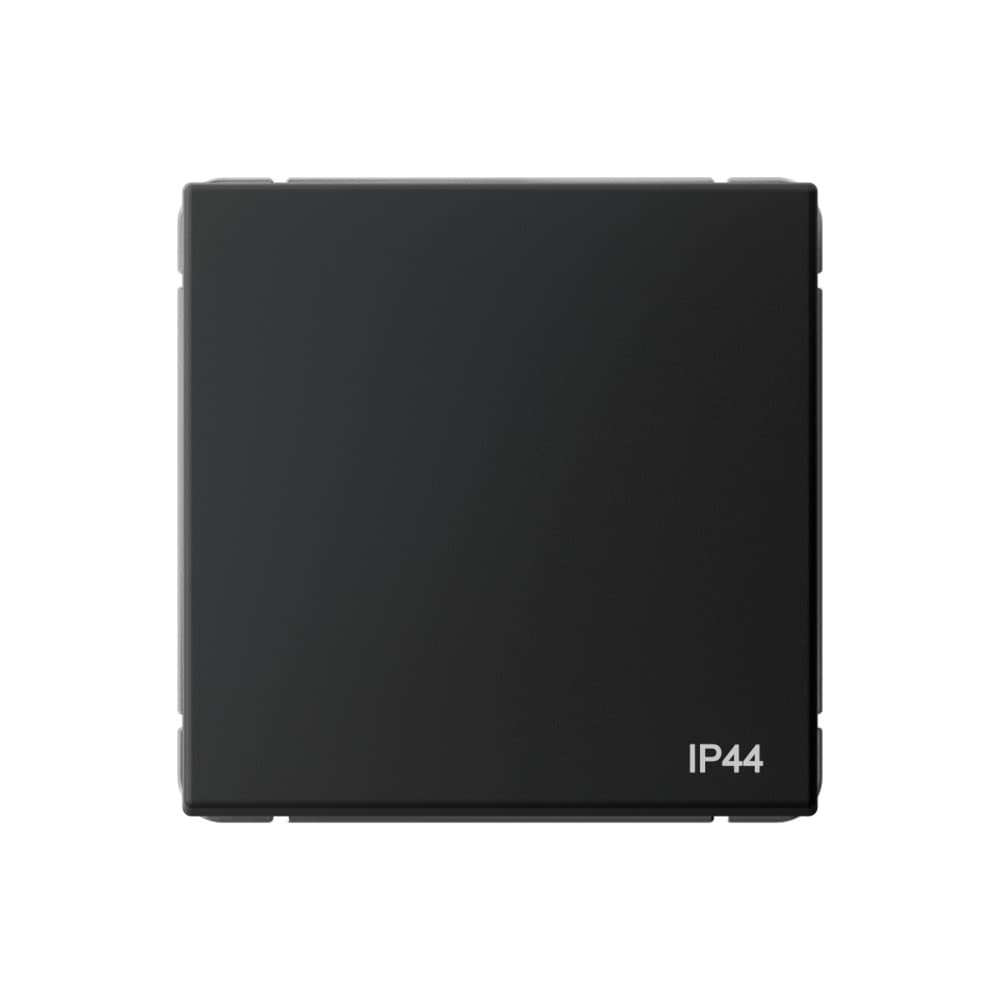 Systeme Electric ArtGallery Карбон Переключатель 1-клавишный IP44, 10АХ, механизм