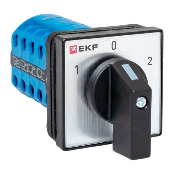 EKF Переключатель кулачковый ПК-1-24 10А 4P «1-0-2» IP65 — миниатюра 1