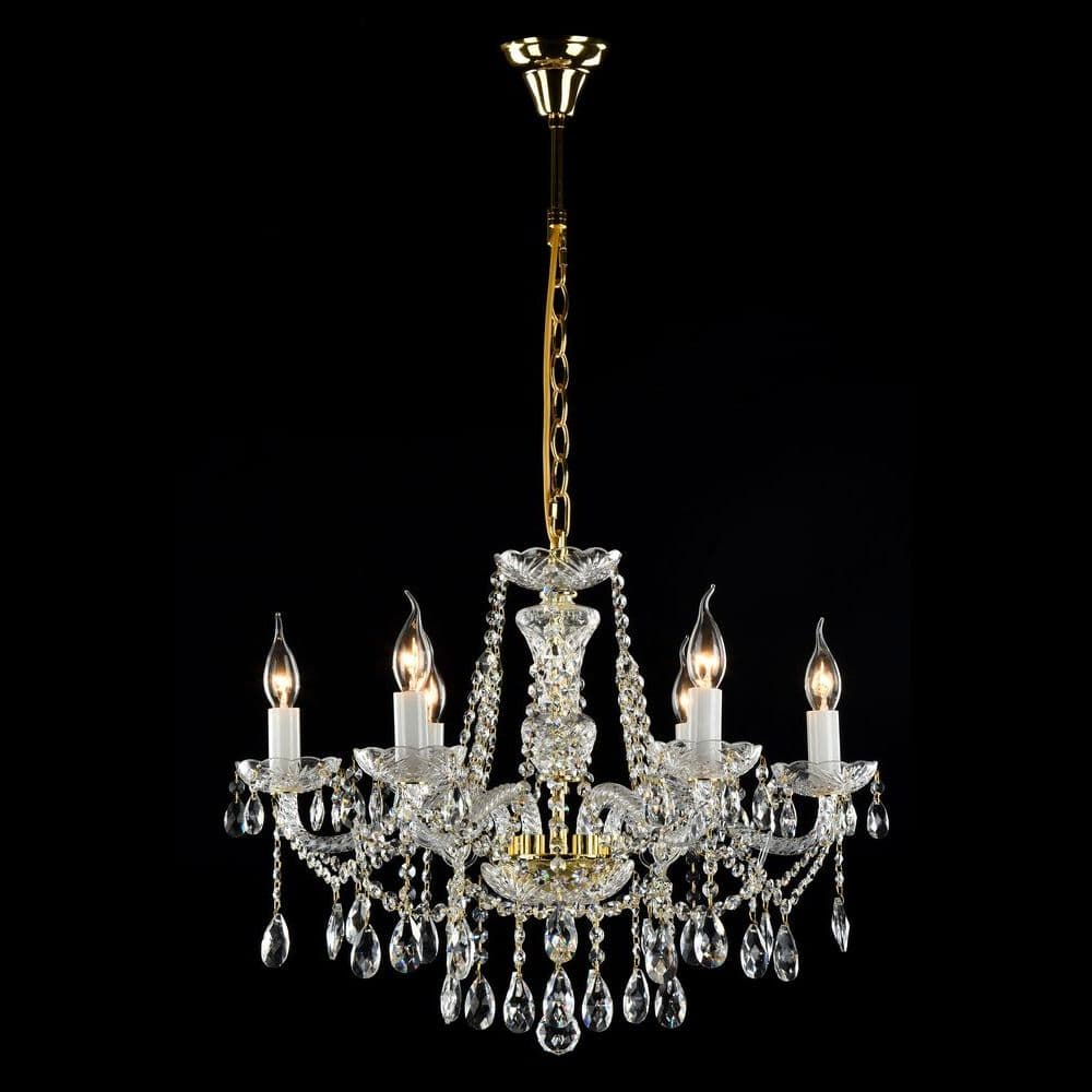Maytoni Royal Classic Beatrix Золото Люстра 6xE14 60W DIA019-06-G — миниатюра 3