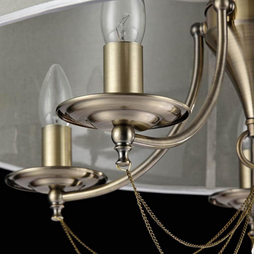 Freya Classic Garcia Бронза Люстра E14 40W FR2908-PL-05C-BZ — миниатюра 9