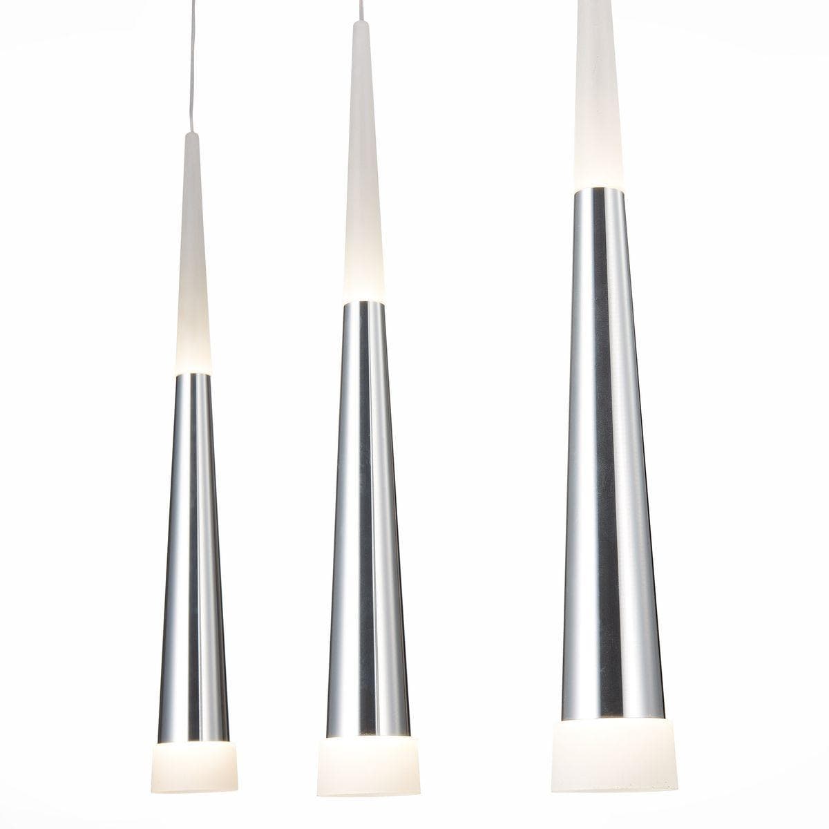Evoluce SLE200113-03 Светильник подвесной Хром/Хром, Белый LED 3*7W 3000K — миниатюра 3