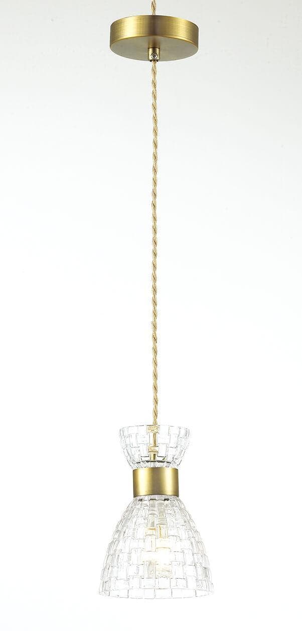 Lumion 3704/1 LN18 174 античная бронза Подвес E14 40W 220V JACKIE — миниатюра 1