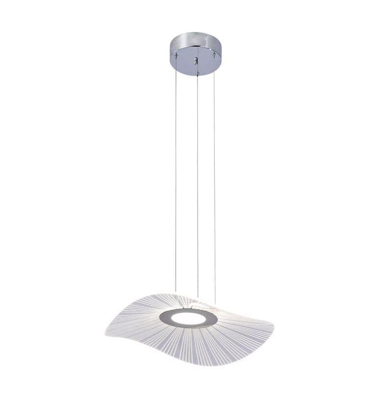 Kink Light 08036-50,02 Подвес ЖАСМИН хром d50 h150 Led 12W (4000К)