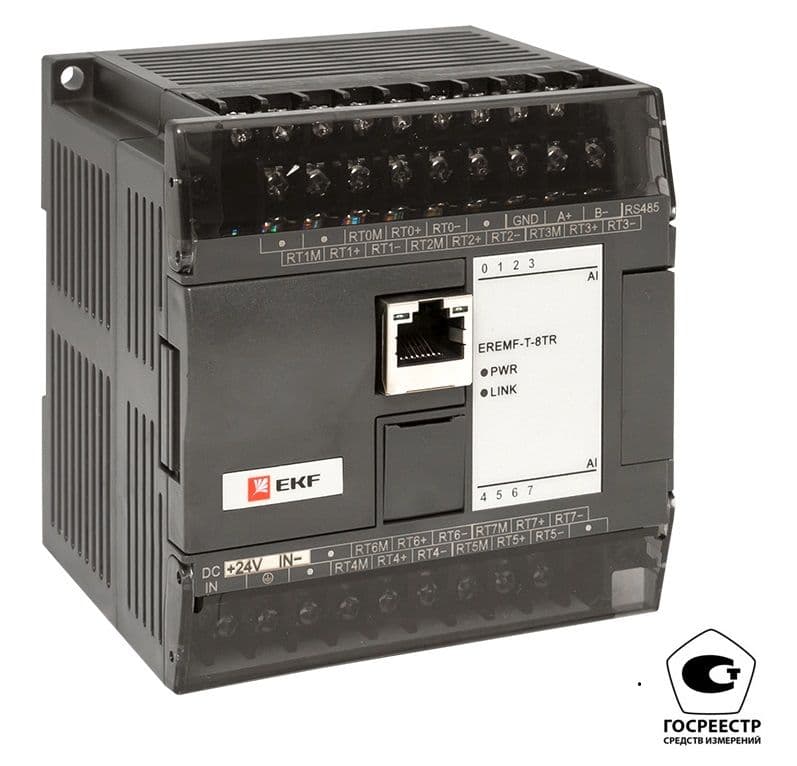 EKF Модуль ввода термосопротивлений EREMF 8 PRO-Logic (с поверкой) — миниатюра 1