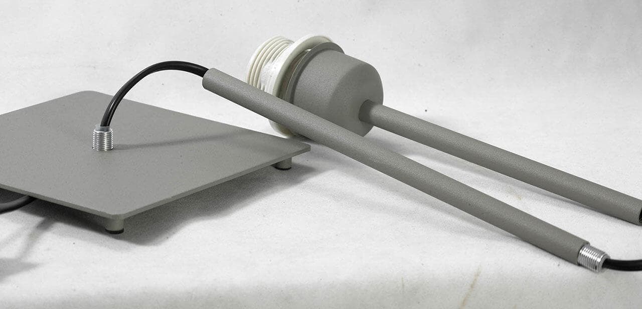 Lussole LGO Металл Серый /  Ткань Светильник настольный E27 60W LSP-0520 — миниатюра 4