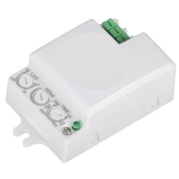 IEK Датчик движения ДД-МВ 401 белый, 500Вт, 360 гр.,8М,IP20, — миниатюра 2