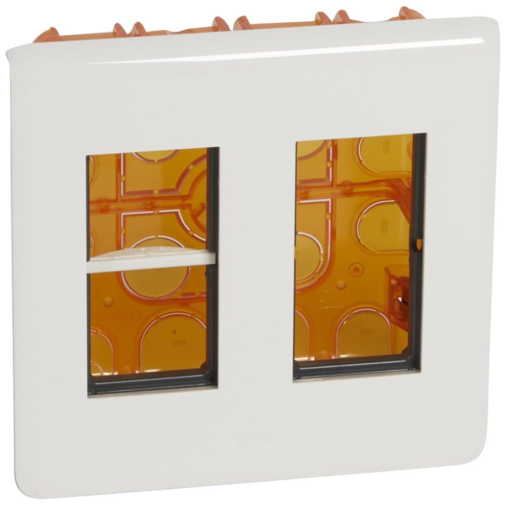 Legrand Mosaiс Набор встраиваемого монтажа - Программа Mosaic - 2x4 модулей - белый 078872L