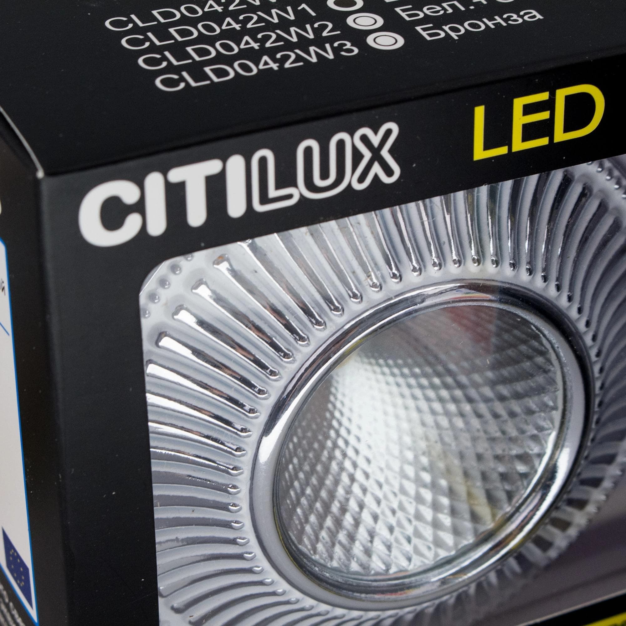 Citilux CLD042W1 Дзета Белый+Хром LED Светильник Встраив. — миниатюра 3