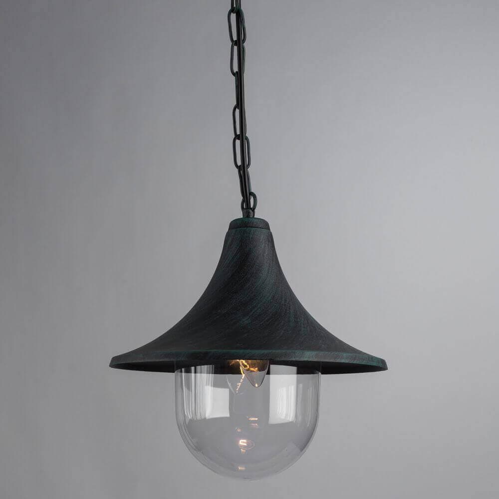 Arte Lamp Malaga Медь/Белый Светильник уличный подвесной 1x75W E27 A1085SO-1BG — миниатюра 3