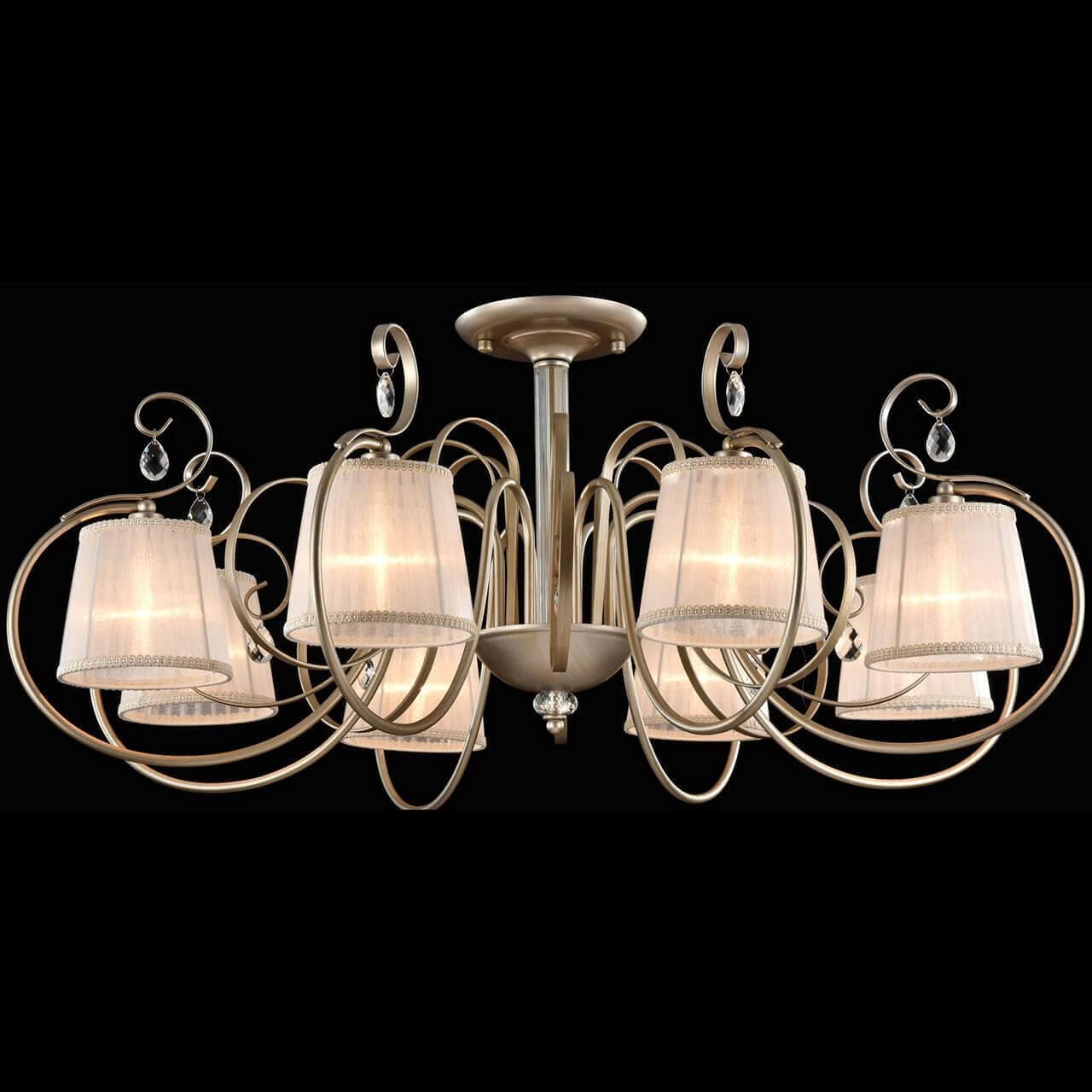 Freya Classic Simone Кремовый с Золотом Потолочный светильник E14 40W FR2020-CL-08-BG — миниатюра 7
