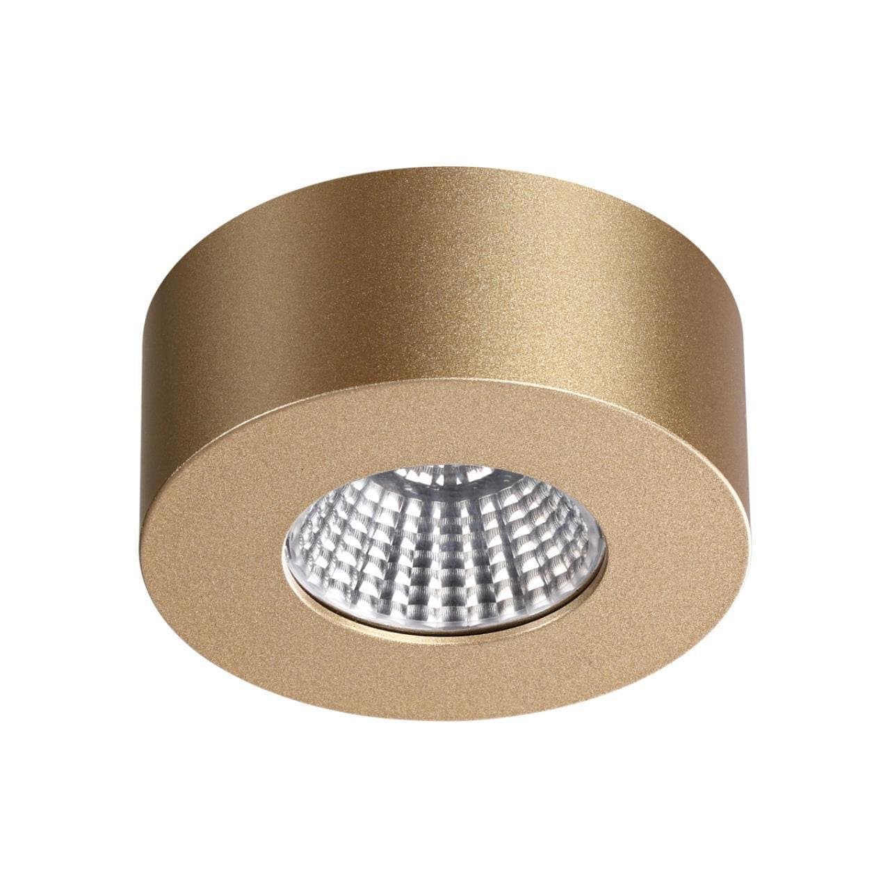 Odeon Light 4284/7CL HIGHTECH ODL22 золотистый/металл Потолочный светильник IP20 LED 7W 781Лм 3000K BENE — миниатюра 1