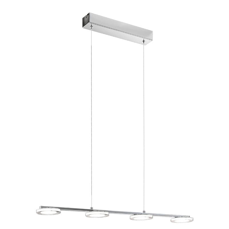 Eglo Подвес LED CARTAMA, 4х4,5W (LED), L775, хром/пластик, сатинированный 94245