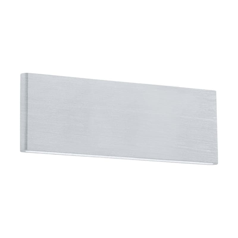 Eglo Бра LED СLIMENE, 2х4,2W(LED), L80, H255, алюминий шлифованный/акрил, белый 39268
