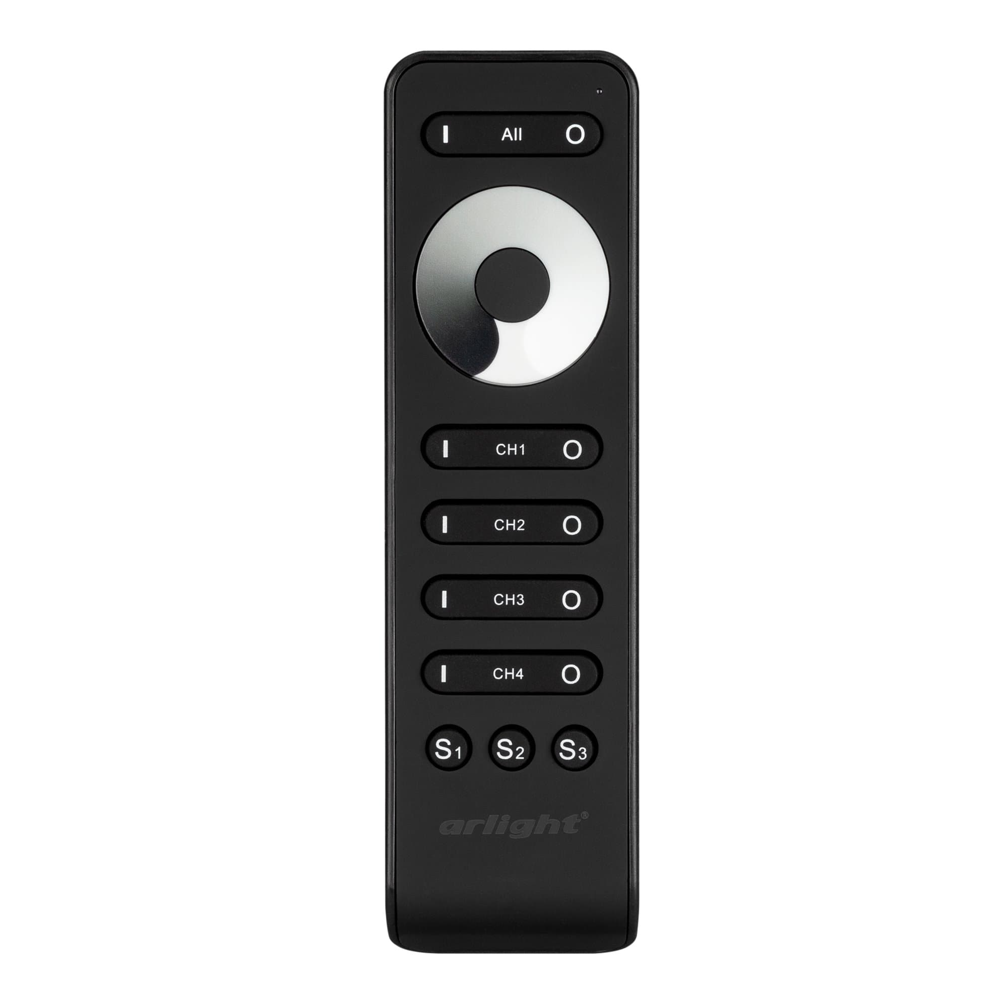 Arlight Пульт SMART-R33-DIM Black (4 канала, 2.4G) (IP20 Пластик, 5 лет) 032941 — миниатюра 2