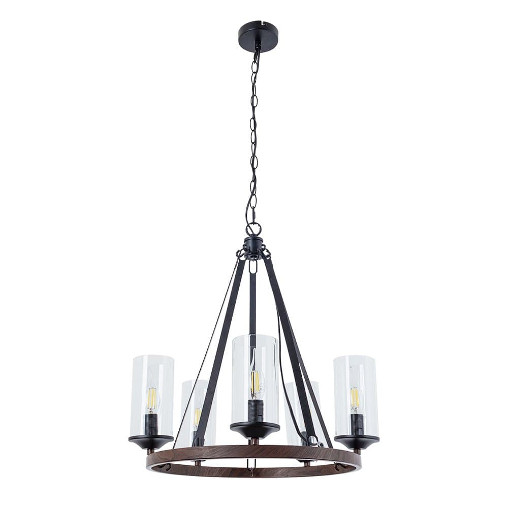 Arte Lamp DALIM Светильник подвесной лампа накаливания A7014SP-5BK