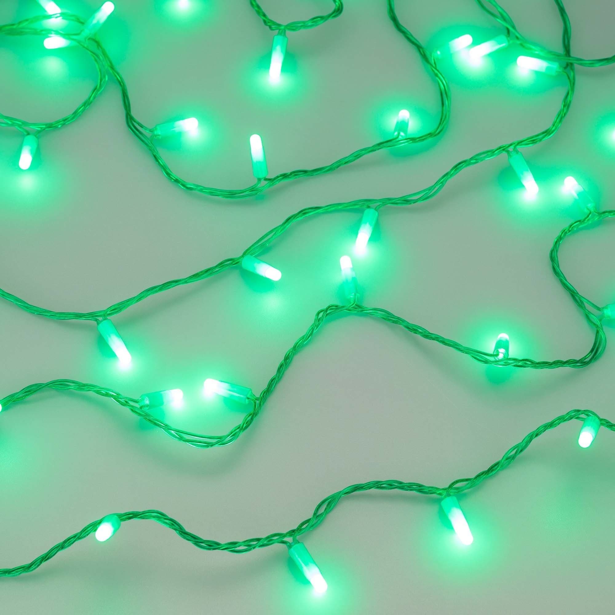 Arlight Светодиодная гирлянда ARD-STRING-CLASSIC-10000-GREEN-100LED-MILK-STD Green (230V, 7W) (Ardecoled, IP65) 031196 — миниатюра 3
