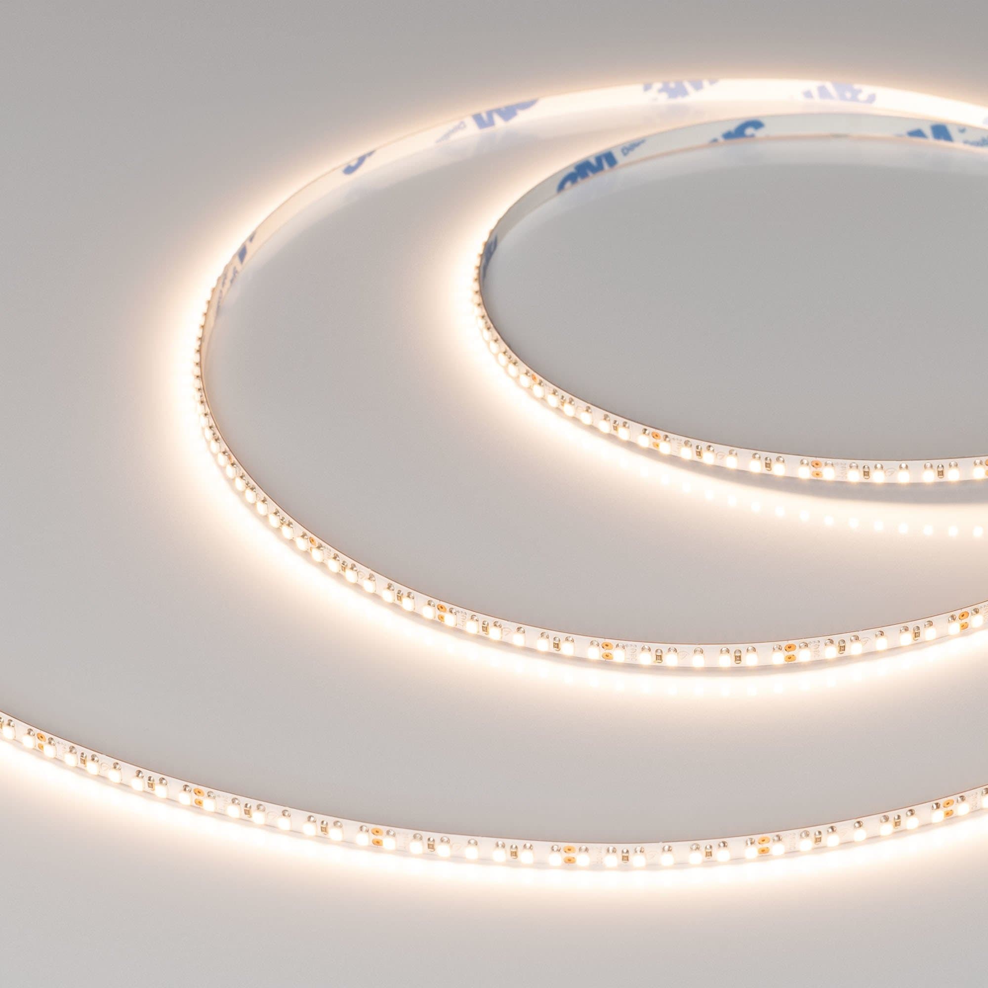 Arlight Лента MICROLED-M266-4mm 24V Warm3000 (12 W/m, IP20, 2216, 5m) (узкая) 037824 — миниатюра 4
