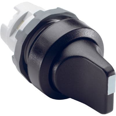 ABB M3SS1-10B Переключатель (кор. ручка) черный 3-х позиционный без подсветки (только корпус) с фикс 1SFA611210R1006