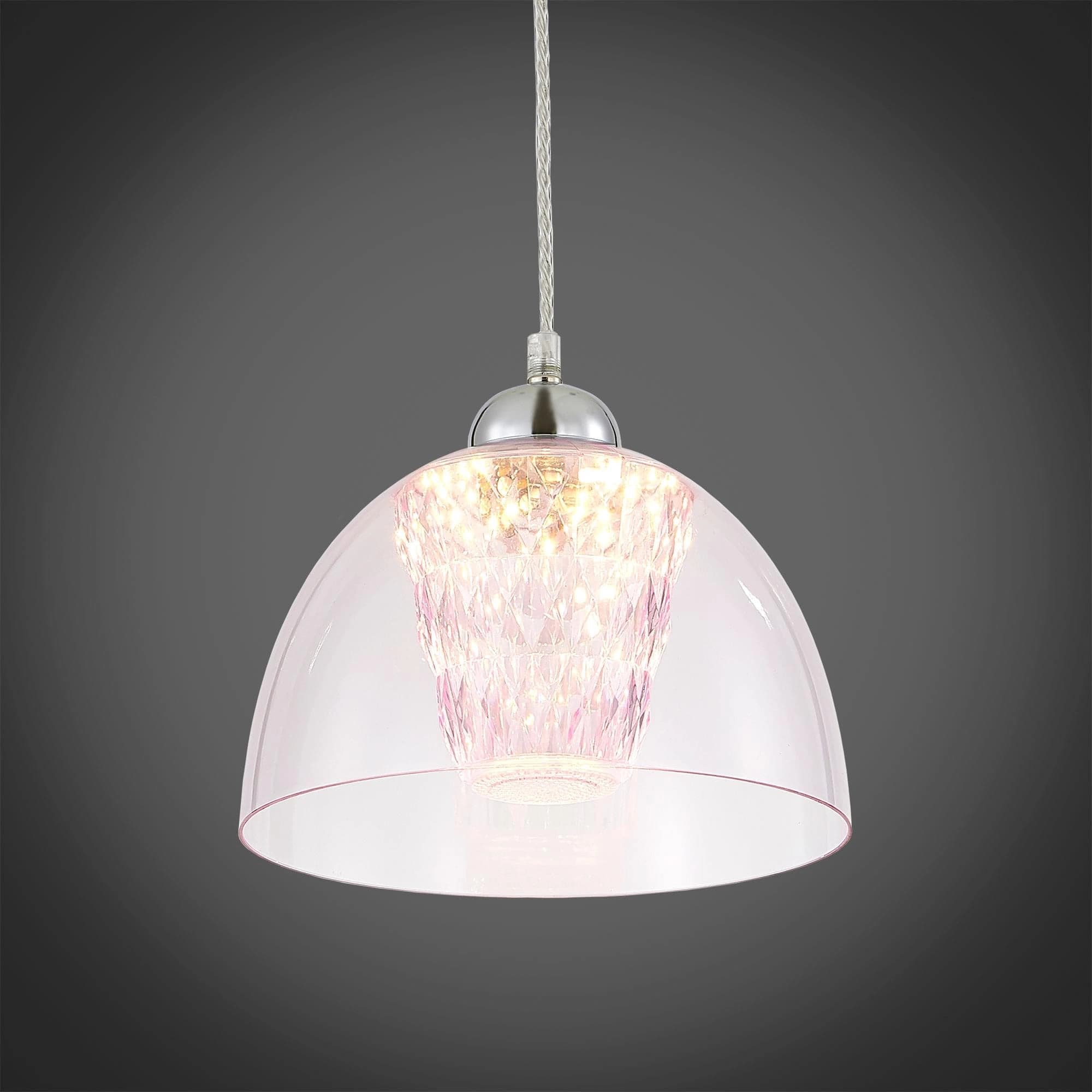 Citilux CL717114 Топаз Фиолетовый Подвес — миниатюра 2