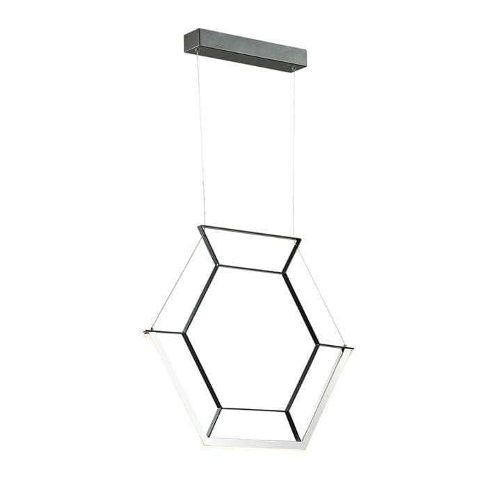 Odeon Light 4099/16L ODL19 черный/хром Подвес LED 16W TREZOR