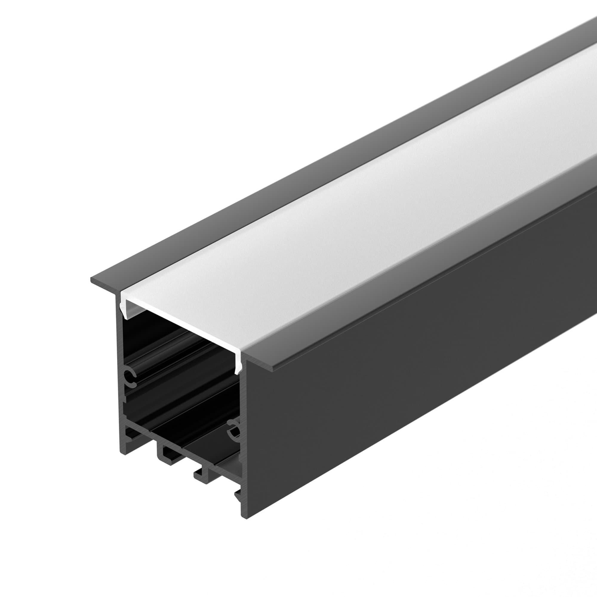 Arlight Профиль SL-LINIA49S-F-2000 ANOD BLACK (Алюминий) 039389